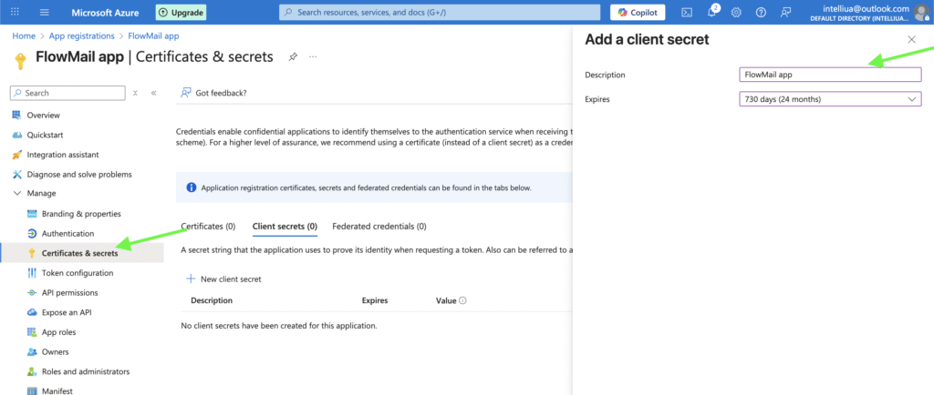 Configure Microsoft 365 Graph API for WorkflowMail (formerly FlowMail)