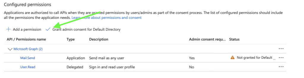 Configure Microsoft 365 Graph API for WorkflowMail (formerly FlowMail)